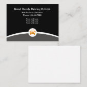 Carte De Visite Instructeur d'auto-école (Devant / Derrière)