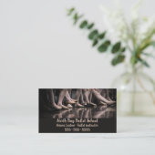 Carte De Visite Instructeur de ballet modifiable (Debout devant)