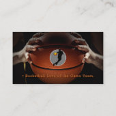 Carte De Visite Instructeur de basket-ball | Coach | Formateur (Dos)