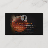 Carte De Visite Instructeur de basket-ball | Coach | Formateur (Devant)