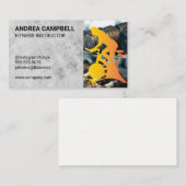 Carte De Visite Instructeur de condition physique | Poids | Classe (Devant / Derrière)