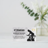 Carte De Visite Instructeur de condition physique | Santé (Debout devant)