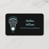 Carte De Visite Instructeur de crosse (Devant)