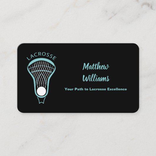 Carte De Visite Instructeur de crosse (Devant)