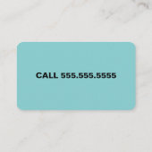 Carte De Visite Instructeur de crosse (Dos)