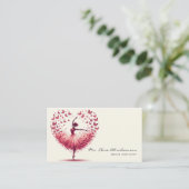 Carte De Visite Instructeur de danse Ballet Ballerina Enseignant (Debout devant)