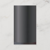 Carte De Visite Instructeur de danse de salle de bal professionnel (Dos)