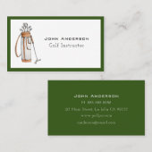 Carte de visite instructeur de golf (Devant / Derrière)