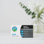 Carte De Visite Instructeur de golf | Golf Club (Debout devant)