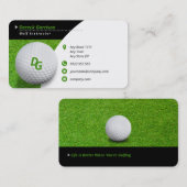 Carte De Visite Instructeur de golf | Master Sport (Devant / Derrière)