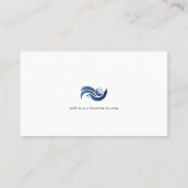 Carte De Visite Instructeur de golf | Professeur professionnel (Dos)