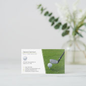 Carte De Visite Instructeur de golf | Professeur professionnel (Debout devant)