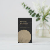 Carte De Visite Instructeur de golf | Professional Golf Lessons Go (Debout devant)