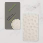 Carte De Visite Instructeur de golf | Professionnel (Devant / Derrière)
