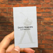 Carte De Visite Instructeur de golf professionnel