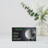 Carte De Visite Instructeur de golf | Sport parfait (Debout devant)
