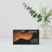 Carte De Visite Instructeur de guitare acoustique (Debout devant)