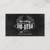 Carte De Visite Instructeur de Jiu-Jitsu Brésilien (Devant)