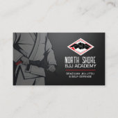 Carte De Visite Instructeur de Jiu-Jitsu Brésilien (Devant)