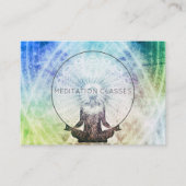 Carte De Visite Instructeur de méditation (Devant)