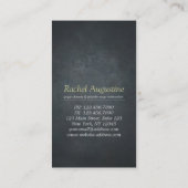 Carte De Visite Instructeur de méditation YOGA Studio Mandala colo (Dos)