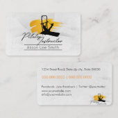 Carte De Visite Instructeur de pilotes (Devant / Derrière)