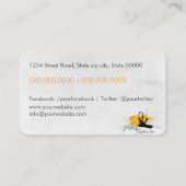 Carte De Visite Instructeur de pilotes (Dos)