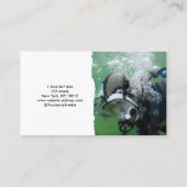 Carte De Visite Instructeur de plongée (Dos)