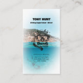 Carte De Visite Instructeur de plongée | Frogman | Sports nautique (Devant)