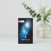 Carte De Visite Instructeur de plongée | Frogman | Sports nautique (Debout devant)