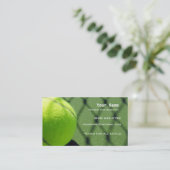 Carte De Visite Instructeur de tennis (Debout devant)
