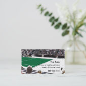 Carte De Visite Instructeur de tennis (Debout devant)
