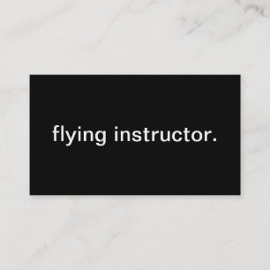 Carte De Visite Instructeur de vol