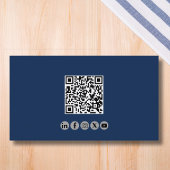 Carte De Visite Instructeur de vol d'aviation de code QR professio