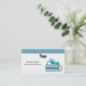 Carte De Visite Instructeur de yoga (Debout devant)