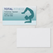 Carte De Visite Instructeur de yoga (Devant / Derrière)