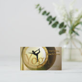Carte De Visite Instructeur de yoga (Debout devant)
