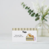 Carte De Visite Instructeur de yoga (Debout devant)