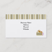 Carte De Visite Instructeur de yoga (Dos)