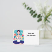 Carte De Visite Instructeur de yoga (Debout devant)