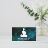 Carte De Visite Instructeur de yoga (Debout devant)