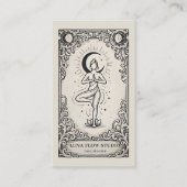 Carte De Visite Instructeur de Yoga Celestial Lotus (Devant)