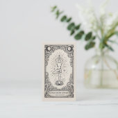Carte De Visite Instructeur de Yoga Celestial Lotus (Debout devant)