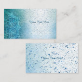 Carte De Visite Instructeur de yoga Mandala (Devant / Derrière)