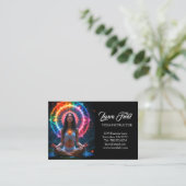 Carte De Visite Instructeur de Yoga Pilates (Debout devant)