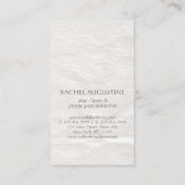 Carte De Visite Instructeur de Yoga Root Chakra Muladhara Mantra L (Dos)