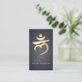 Carte De Visite Instructeur de Yoga Root Chakra Muladhara Mantra L (Debout devant)