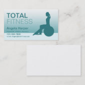 Carte De Visite Instructeur Pilates (Devant / Derrière)