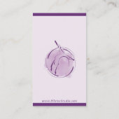 Carte De Visite Instructeur Pilates (Dos)