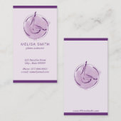 Carte De Visite Instructeur Pilates (Devant / Derrière)